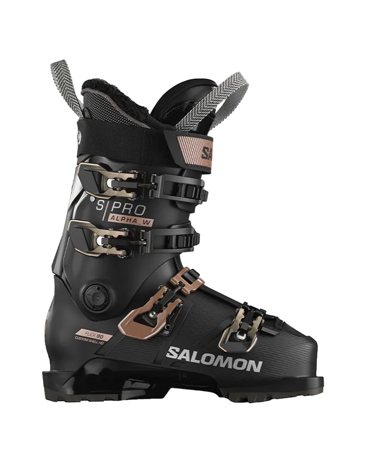 Salomon Pro Alpha 90 Women's Ski Boots - Black