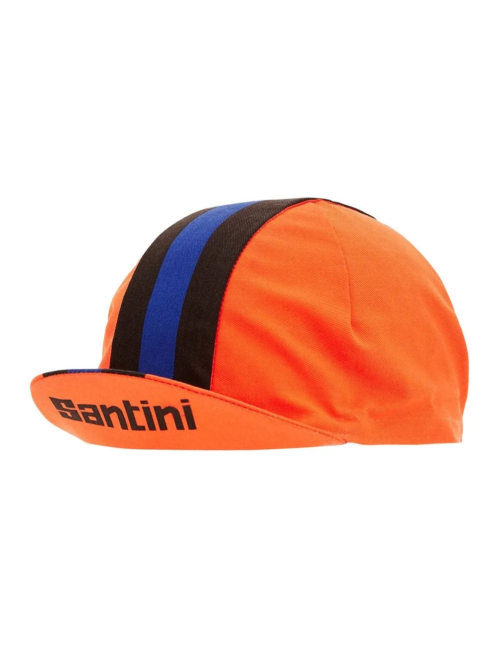 SANTINI SMS BENGAL SUMMER CYCLING CAP FLURO ORANGE ACCESSORY