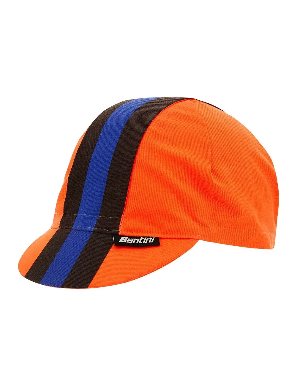 SANTINI SMS BENGAL SUMMER CYCLING CAP FLURO ORANGE ACCESSORY