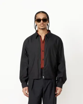 Shirt Blouson in Black