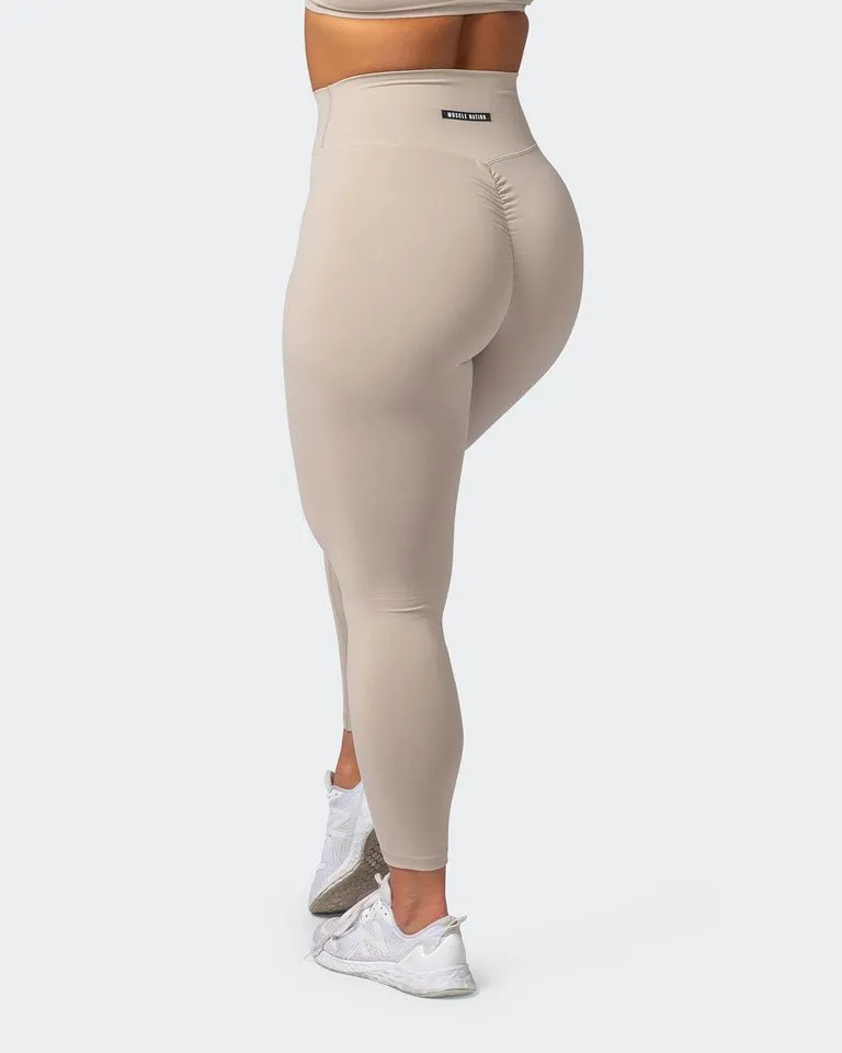 Signature Scrunch Ankle Length Leggings Bone