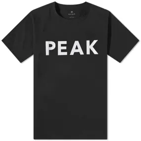 Snow Peak Reflective Print T-ShirtBlack