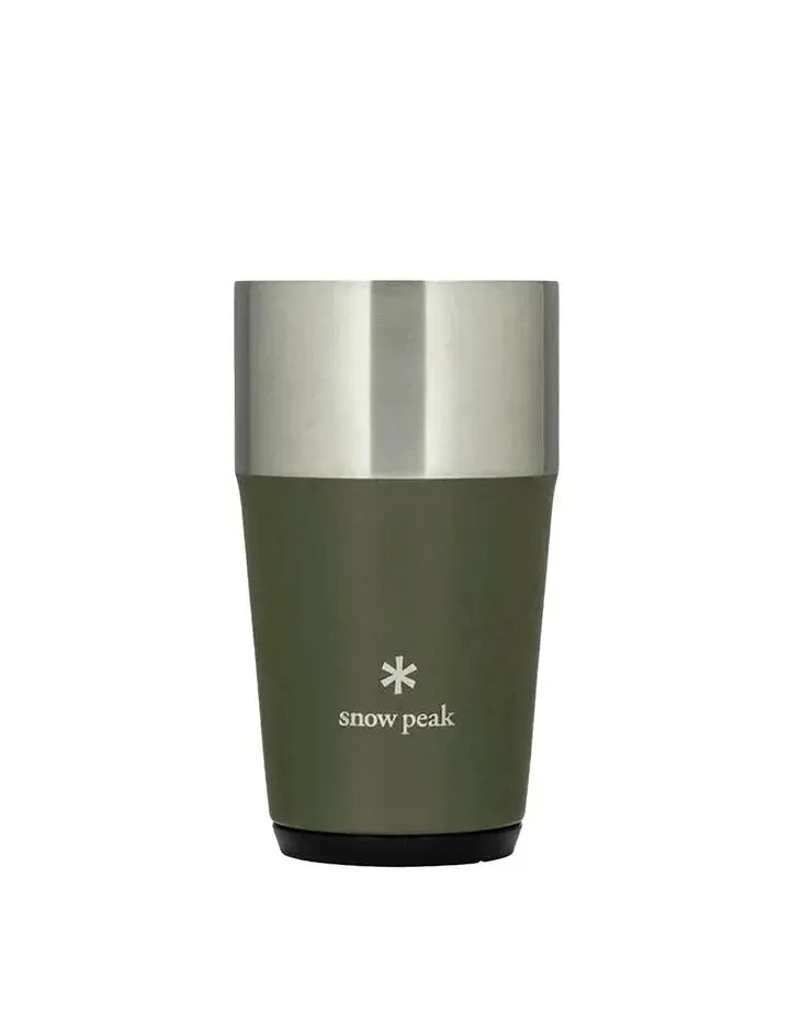 Snow Peak Shimo Tumbler 470 Olive Green