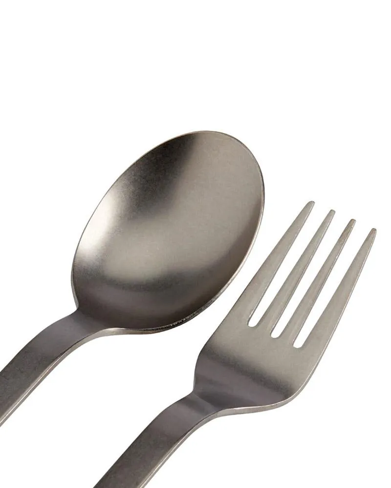 SNOW PEAK - TITANIUM FORK & SPOON SET