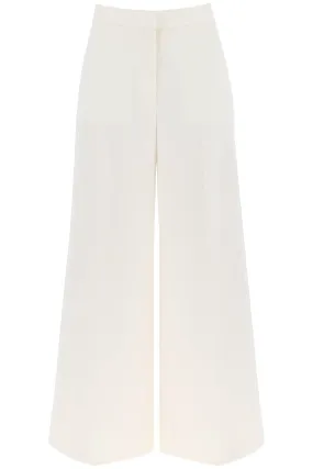 Stella mccartney tailored wool trousers 640194 3DU655 CHALK