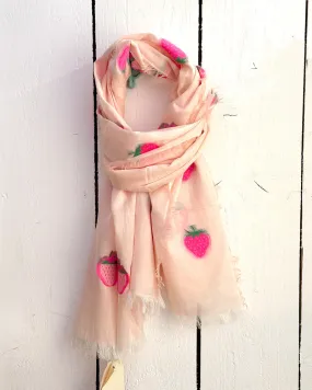 Strawberry lightweight Scarf