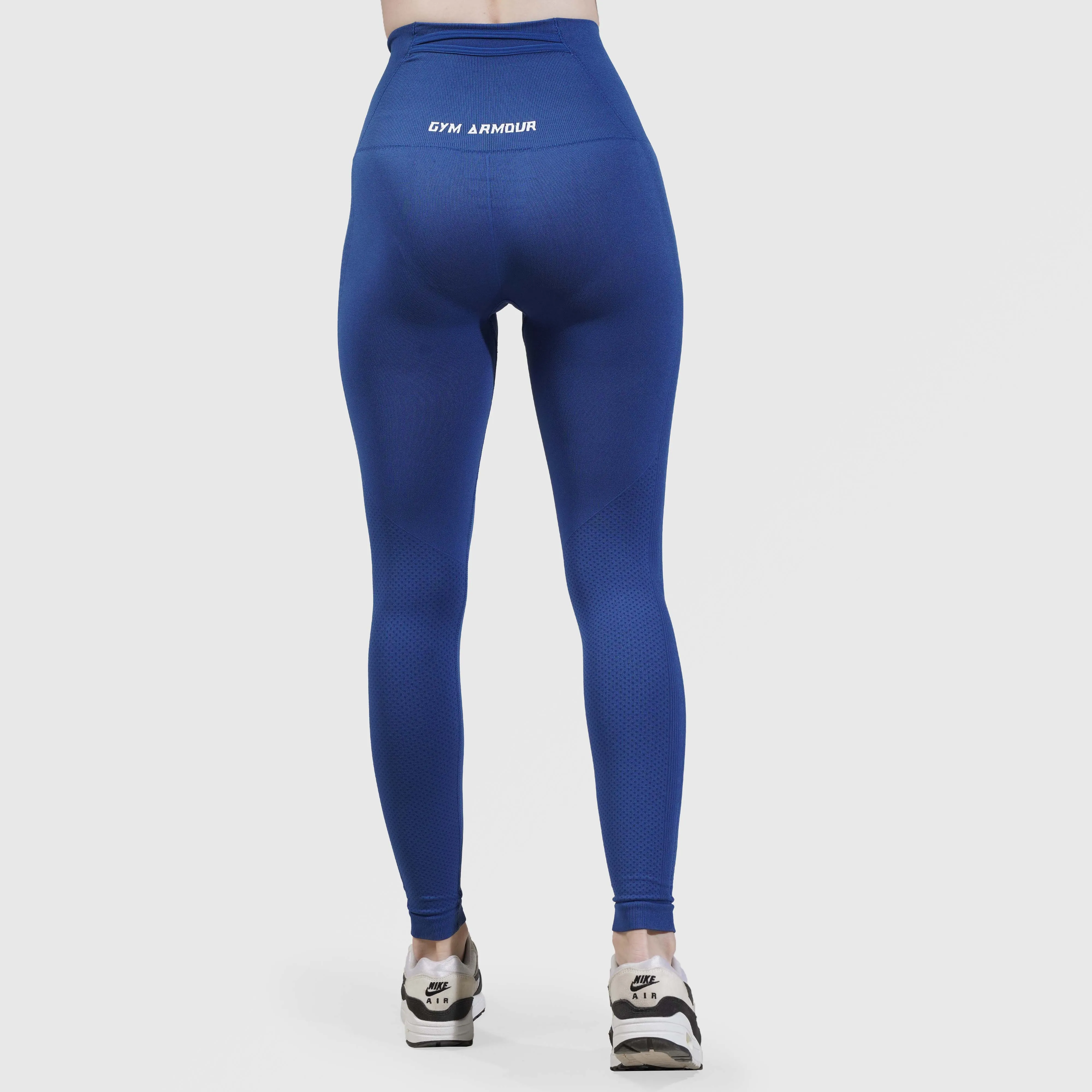 Stride Seamless Leggings (Blue)