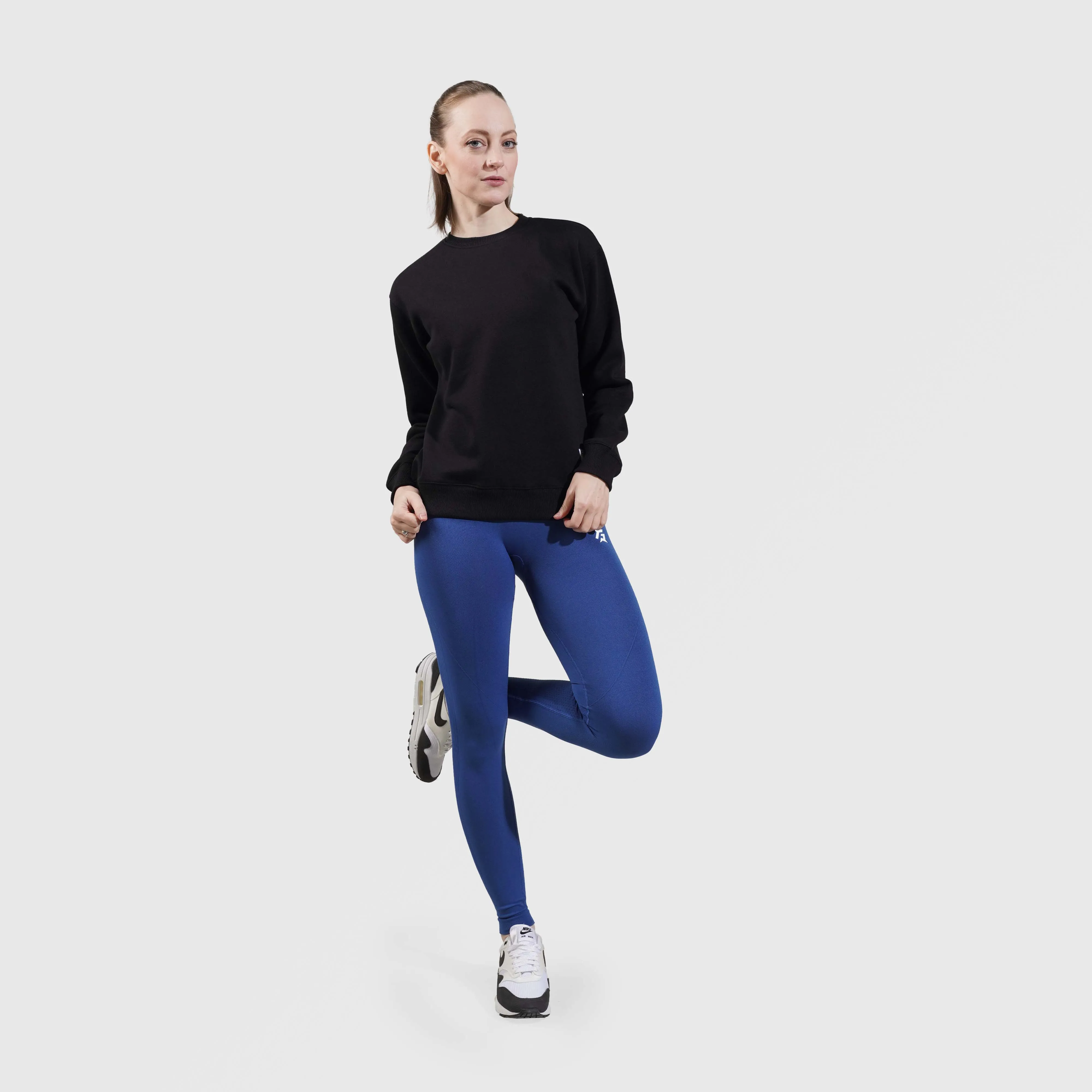 Stride Seamless Leggings (Blue)