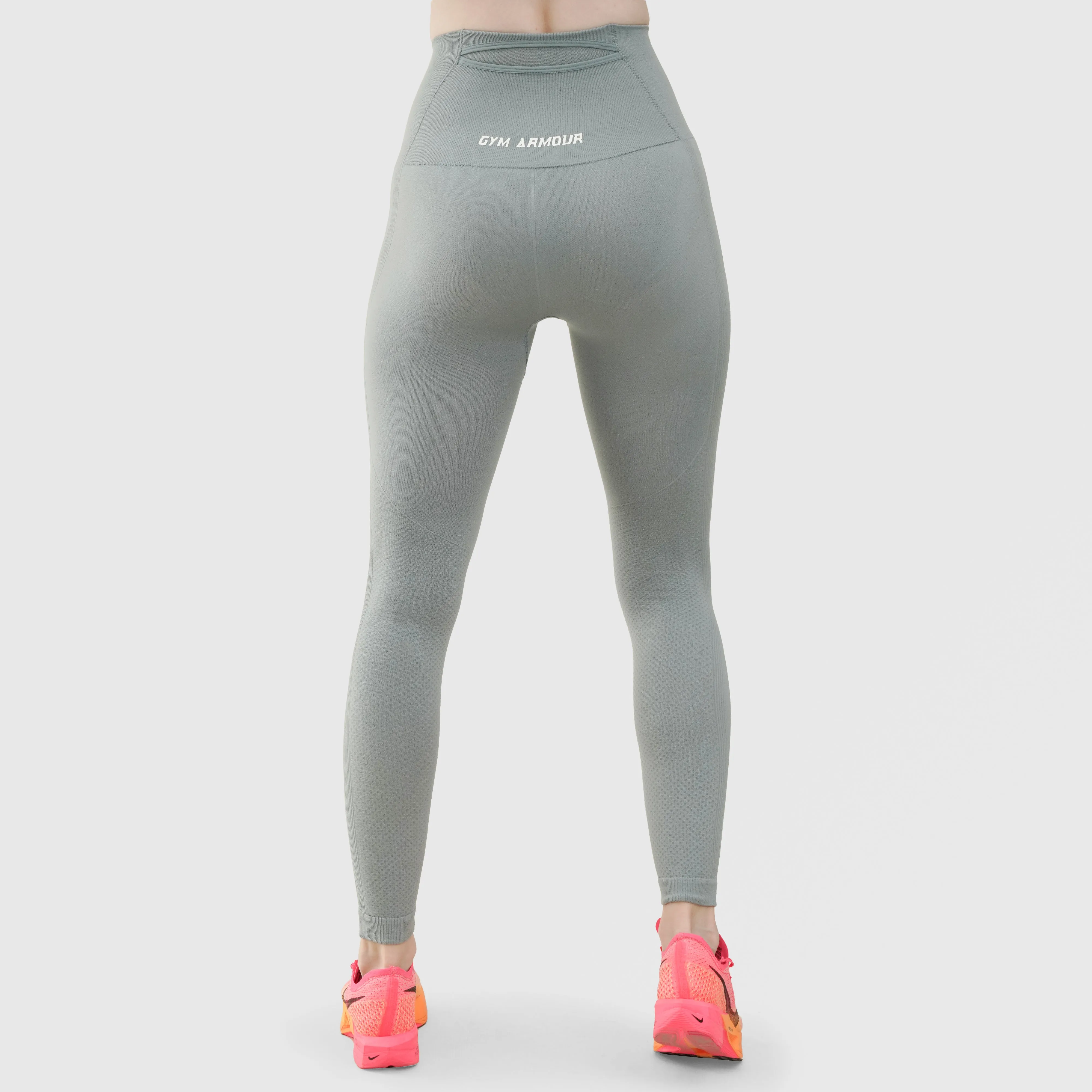 Stride Seamless Leggings (Grey)