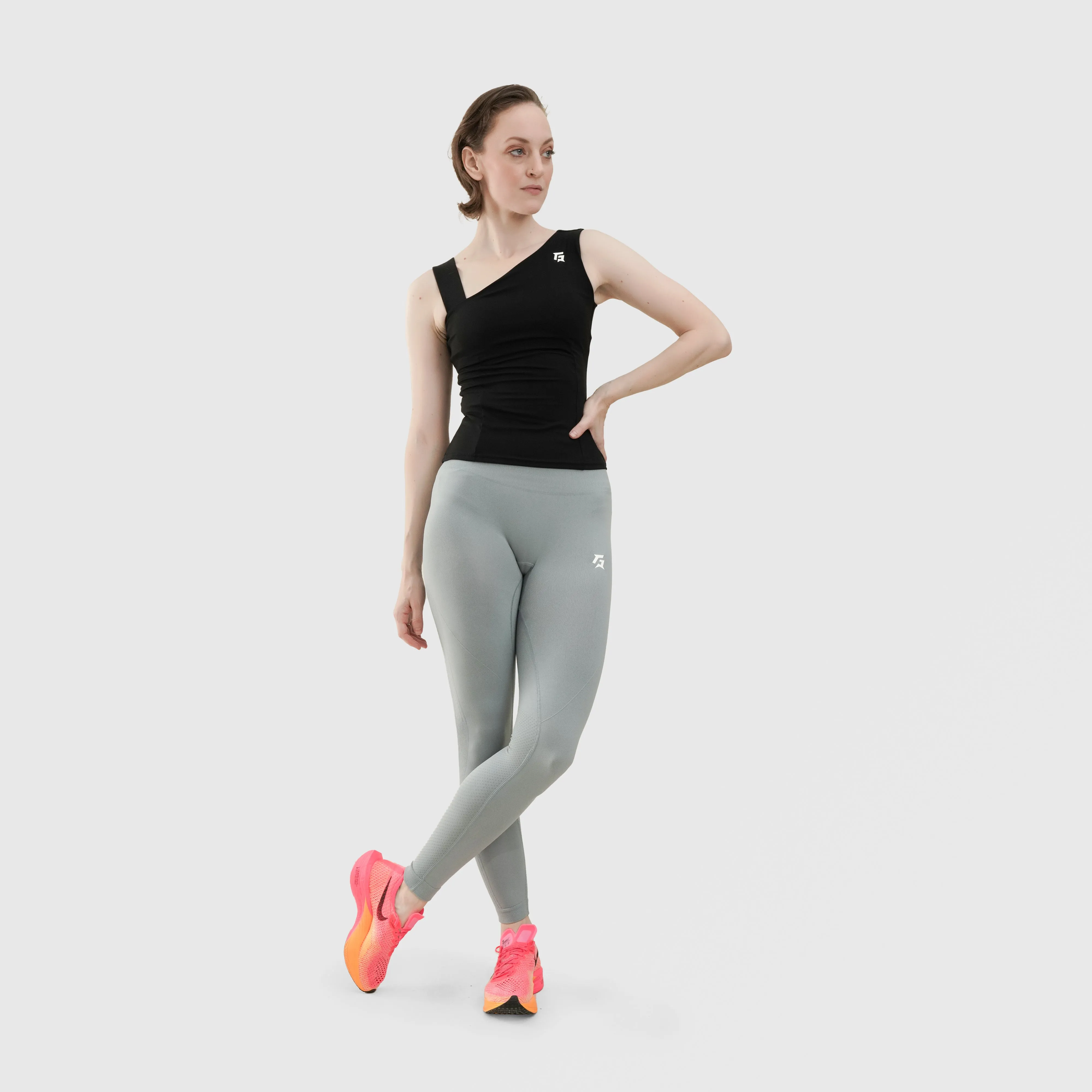 Stride Seamless Leggings (Grey)