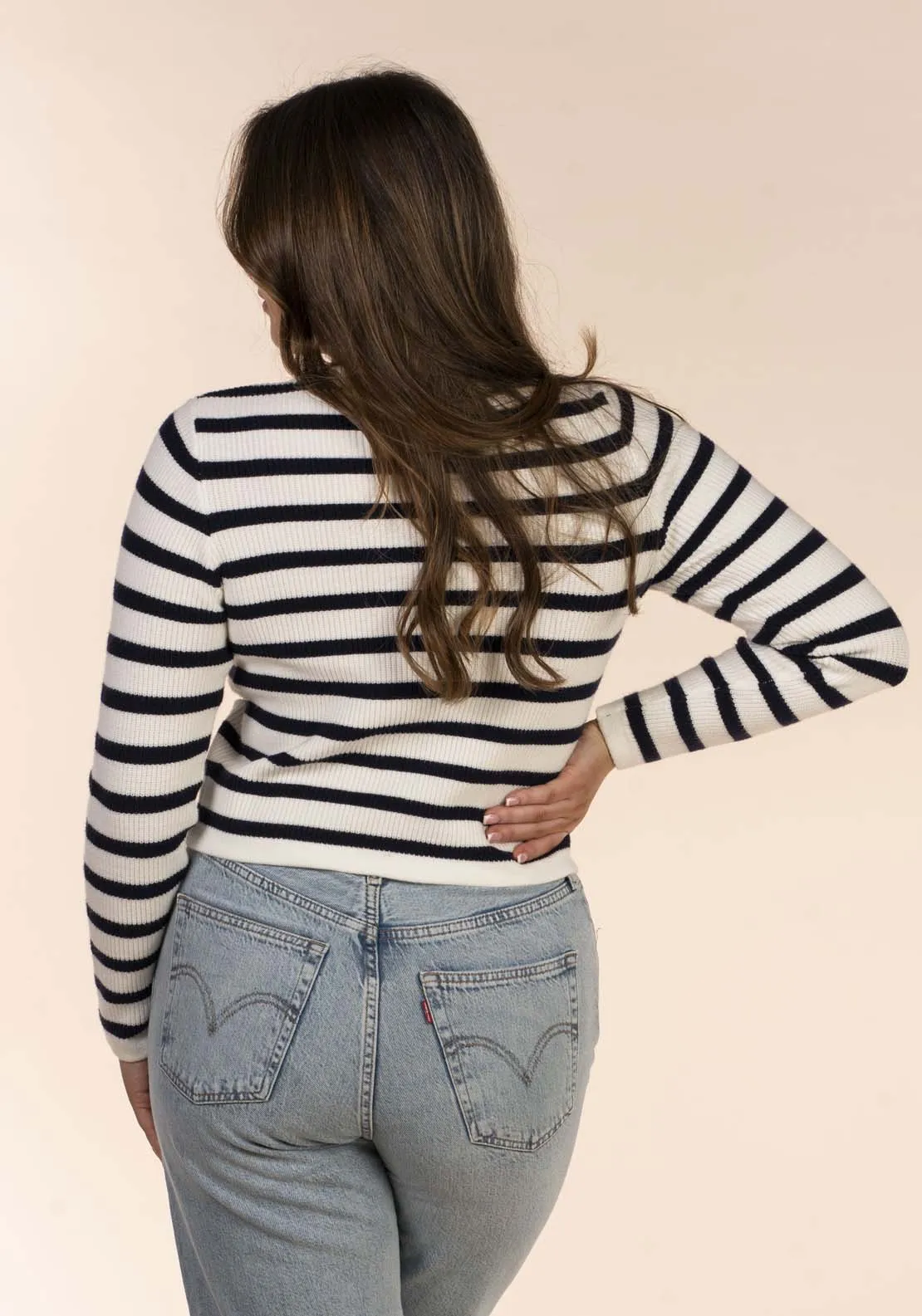 Stripe Cardigan