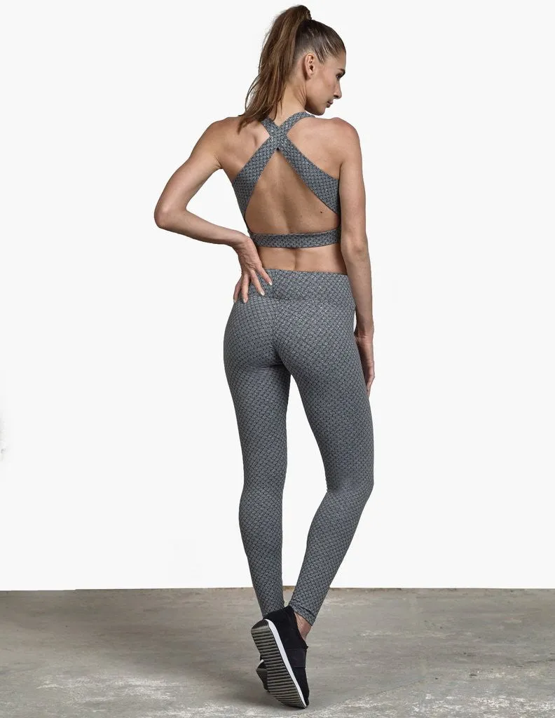 Track & Bliss Honeycomb Textured Legging