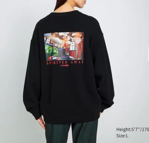 UNIQLO  |Crew Neck Unisex Street Style Collaboration Long Sleeves