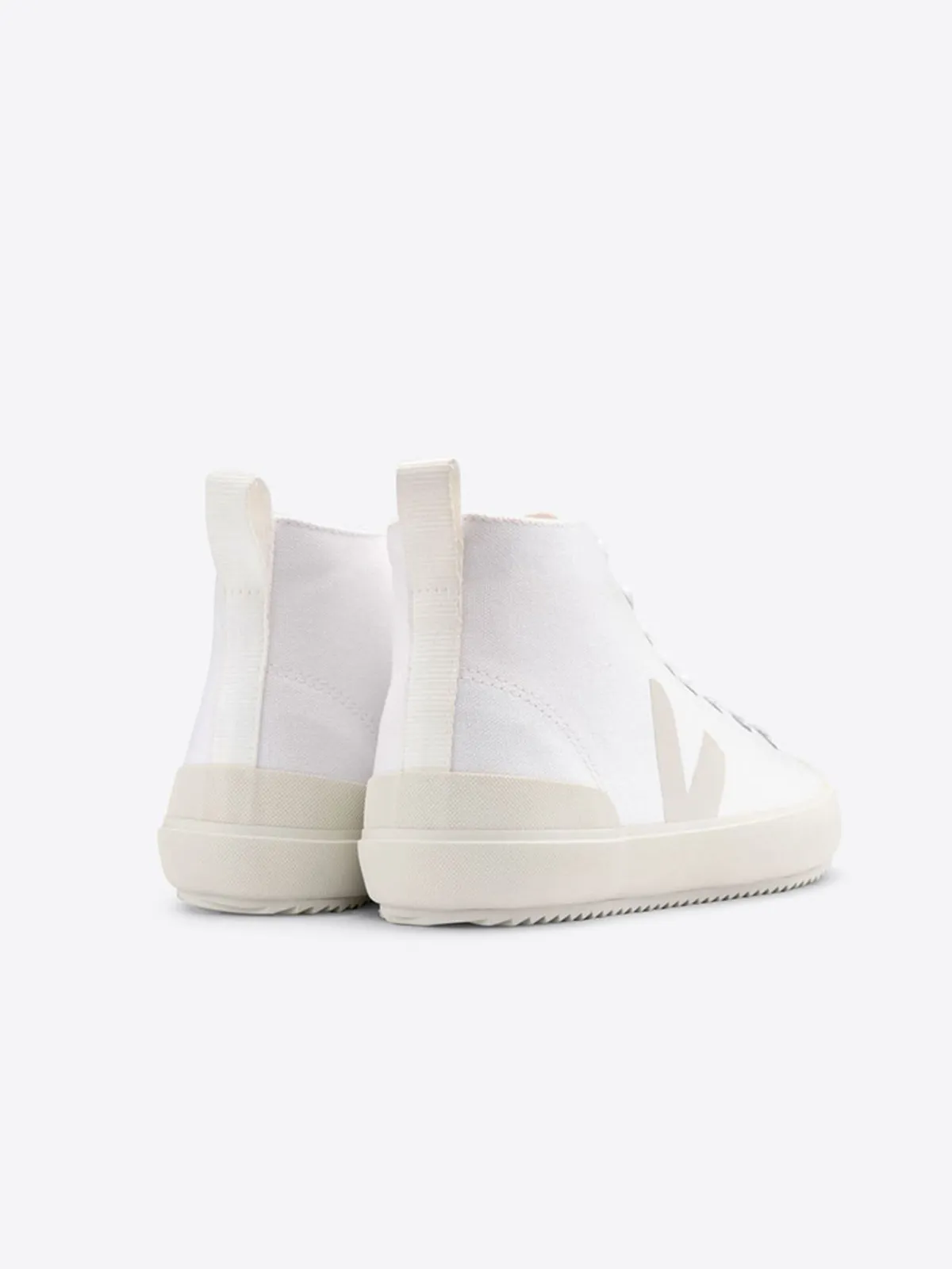 Unisex VEJA Nova High Top Sneaker - White/Pierre