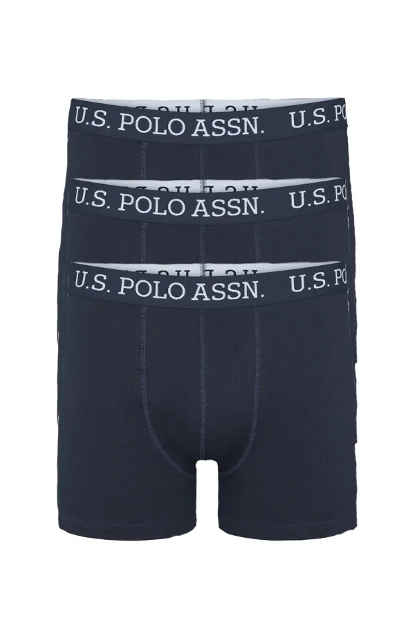 U.S. POLO ASSN. 3-Pack Trunks Navy