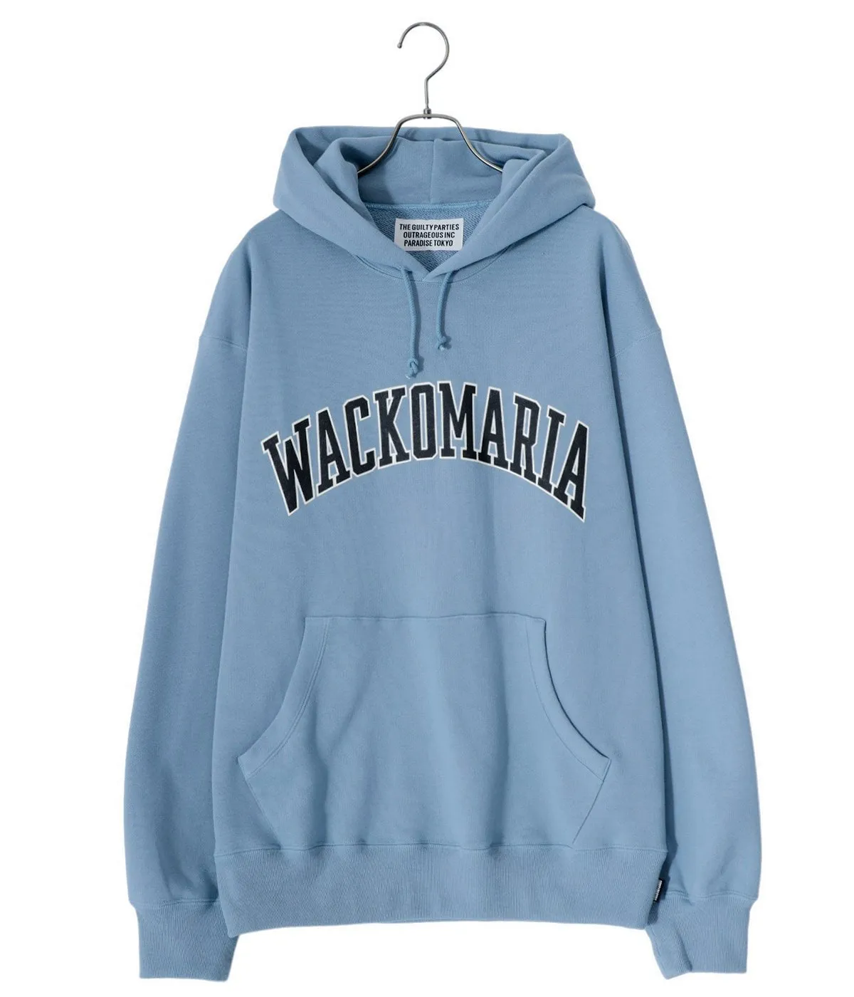 WACKO MARIA  |Street Style Long Sleeves Plain Cotton Oversized Logo