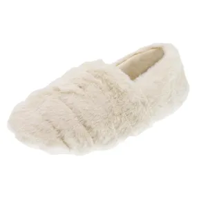 Women's Recycled Faux Fur Espadrille Slipper