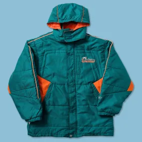 Women's Reebok Miami Dolphins Padded Jacket Medium