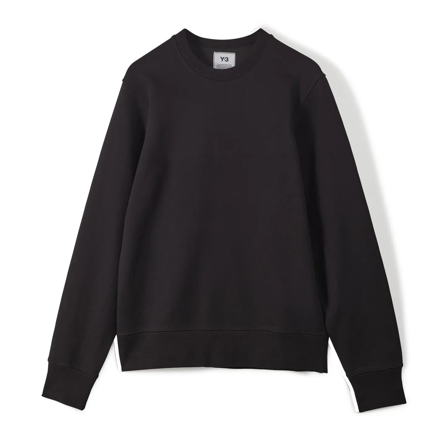 Y-3  |Crew Neck Unisex Street Style Long Sleeves Plain Cotton Logo