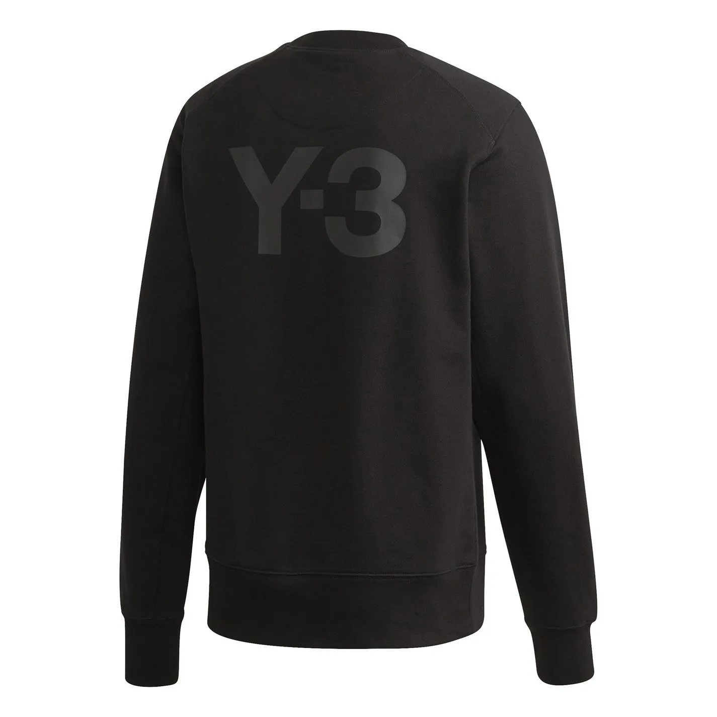 Y-3  |Crew Neck Unisex Street Style Long Sleeves Plain Cotton Logo