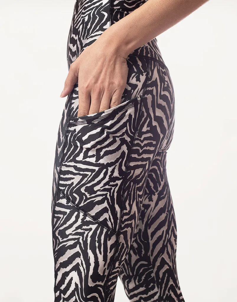 Zebra Pocket Legging